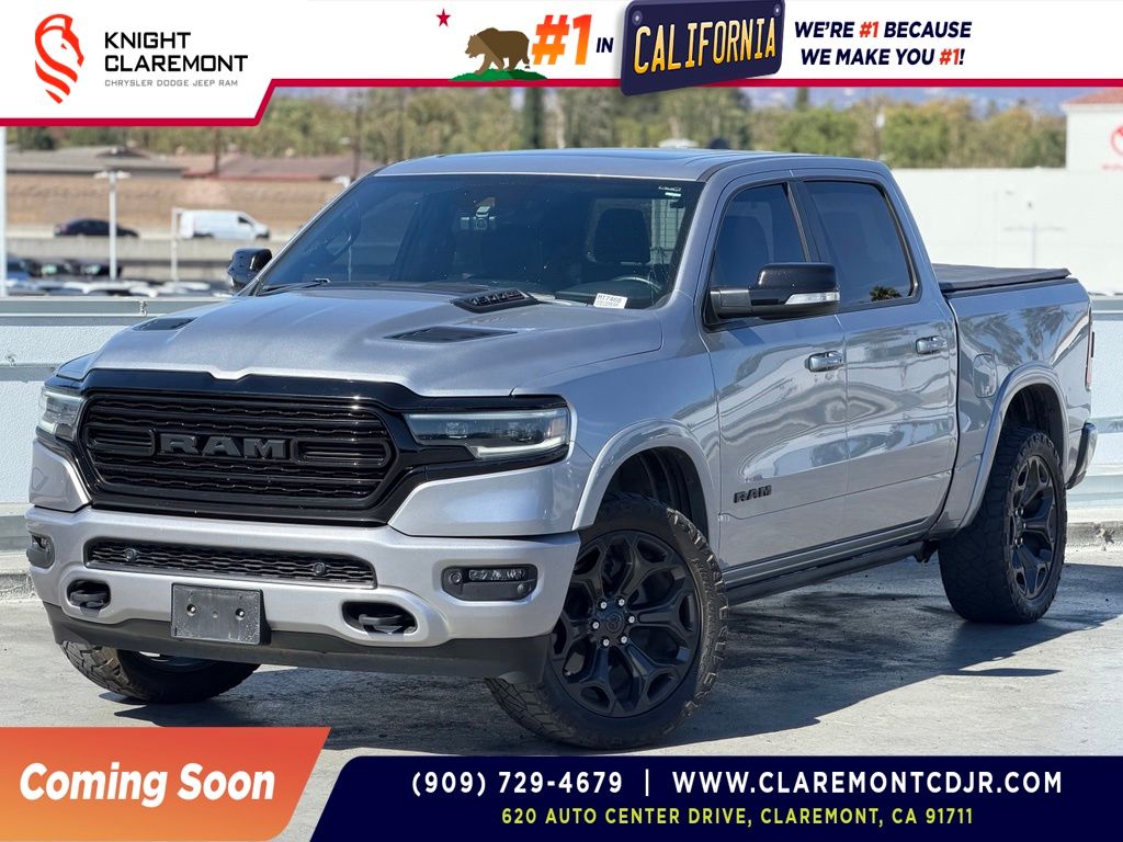 Billet Silver Metallic 2022 RAM 1500 Pickup Truck Four-Wheel Drive 8-Speed Automatic