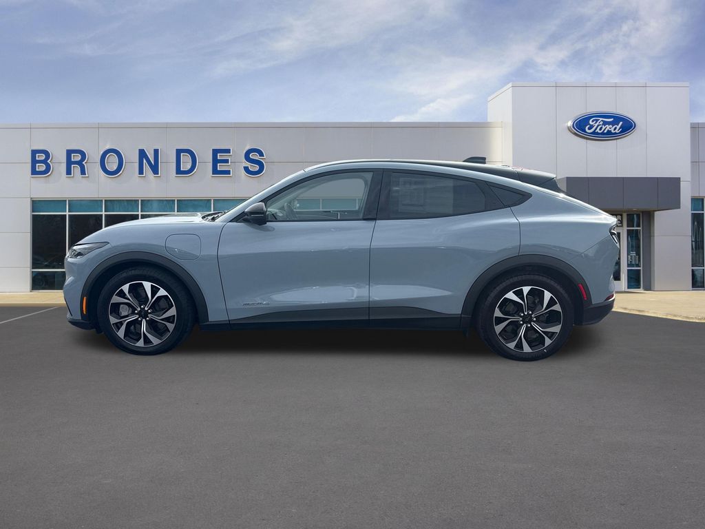 Glacier Gray Metallic TriCoat 2025 Ford Mustang Mach-E Select AWD SUV / Crossover All-Wheel Drive Automatic