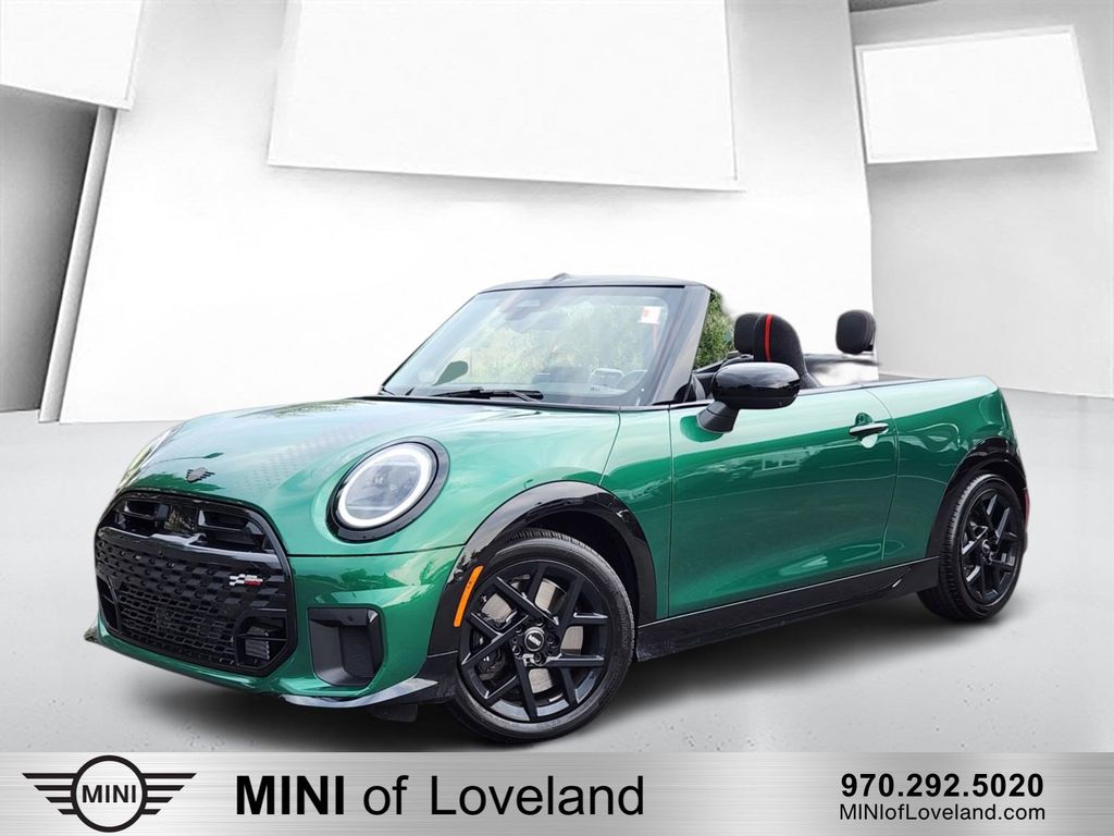 British Racing Green 2026 MINI Cooper Convertible Front-Wheel Drive 7-Speed Automatic