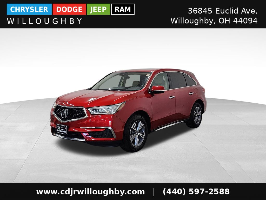 Performance Red Pearl 2020 Acura MDX SUV / Crossover All-Wheel Drive 9-Speed Automatic