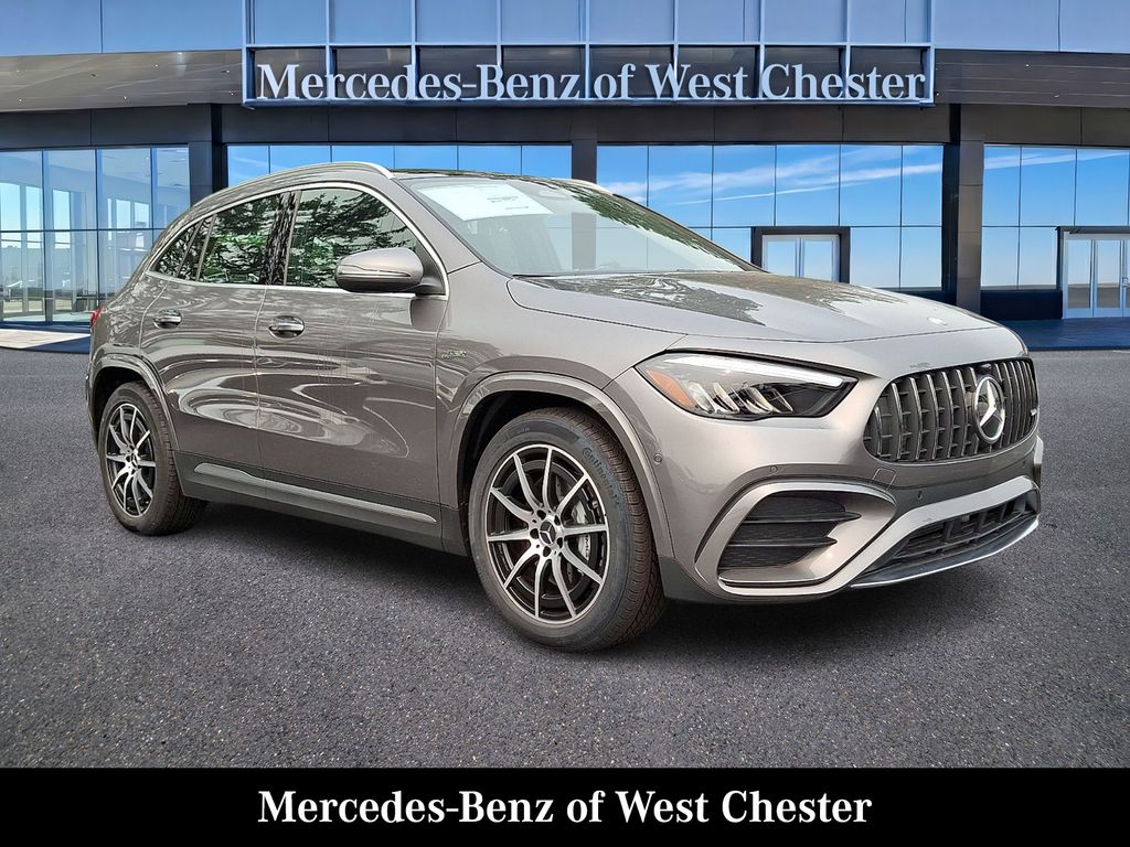 Gray (Mountain Grey Metallic) 2026 Mercedes-Benz GLA SUV / Crossover All-Wheel Drive 8-Speed Automatic