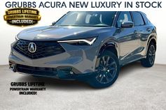 Urban Gray Pearl 2025 Acura ADX SH-AWD with A-SPEC Package SUV / Crossover All-Wheel Drive Continuously Variable Transmission