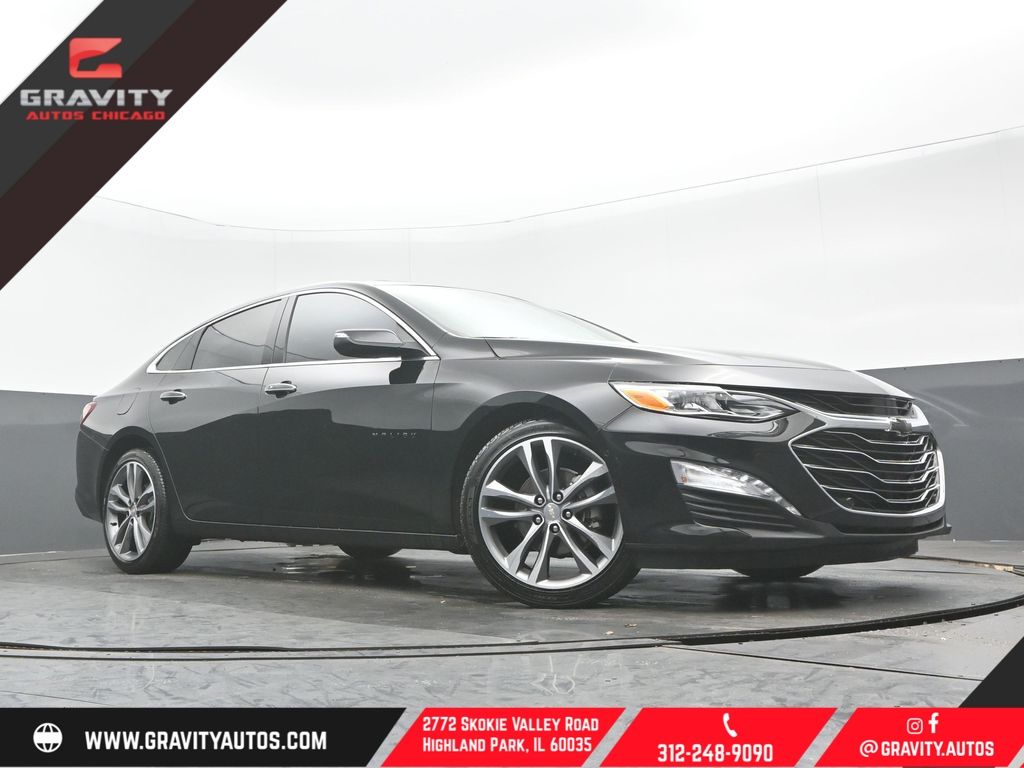 Mosaic Black Metallic 2022 Chevrolet Malibu Premier FWD Sedan Front-Wheel Drive 9-Speed Automatic