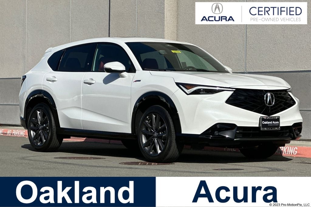 Platinum White Pearl 2025 Acura ADX SH-AWD with A-SPEC Package SUV / Crossover All-Wheel Drive Continuously Variable Transmission