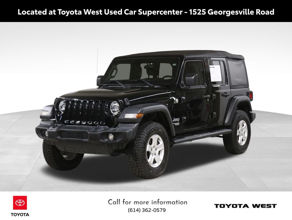 Pre-Owned 2021 Jeep Wrangler Unlimited Sport S