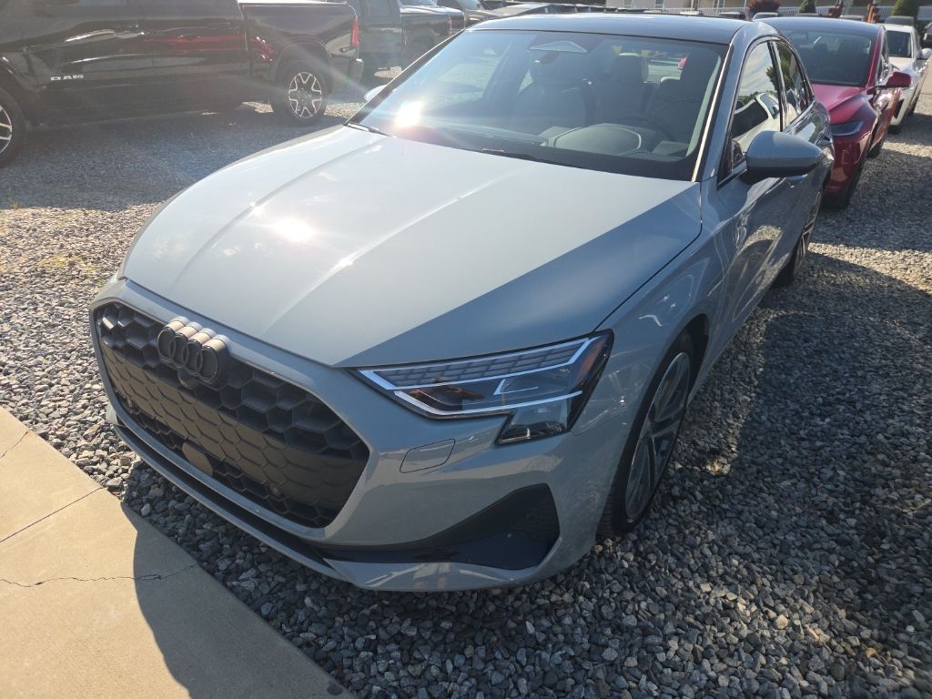 Gray 2026 Audi A3 quattro Premium Plus 40 TFSI Sedan All-Wheel Drive 7-Speed Automatic