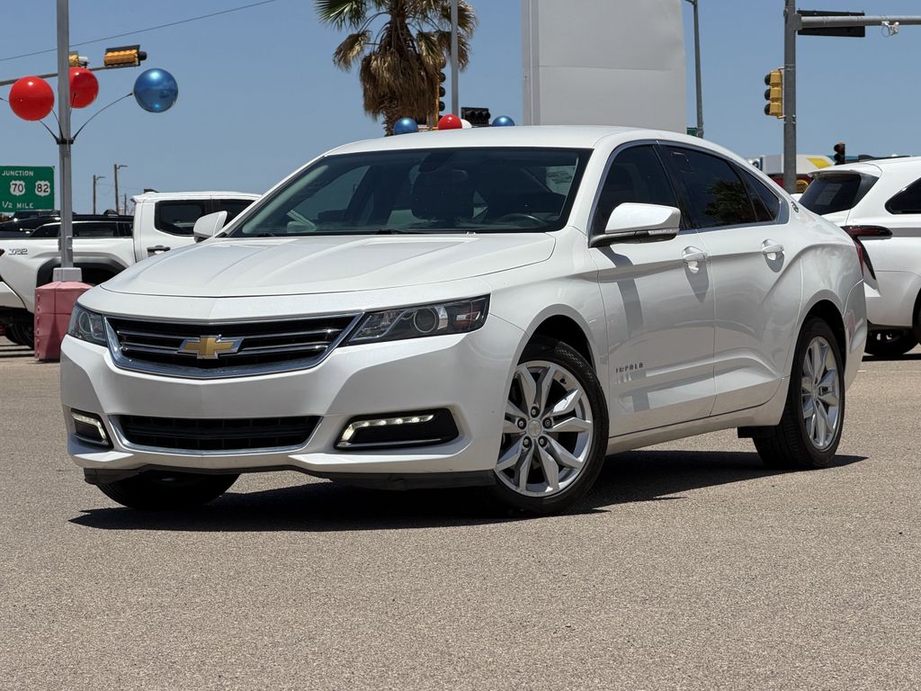 White (Iridescent Pearl Tricoat) 2019 Chevrolet Impala LT FWD Sedan Front-Wheel Drive 6-Speed Automatic Overdrive