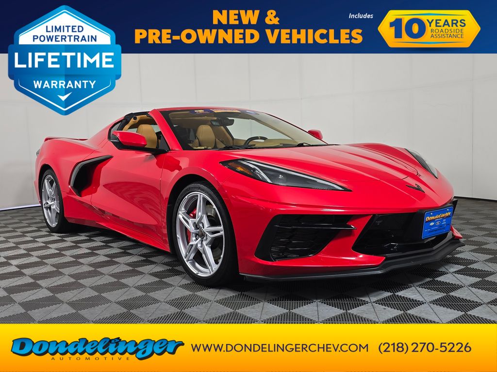 Torch Red 2021 Chevrolet Corvette Coupe Rear-Wheel Drive 8-Speed Dual Clutch