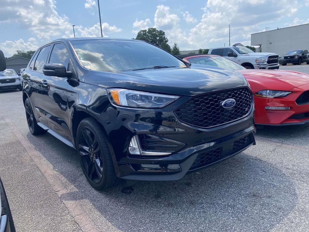 Agate Black Metallic 2019 Ford Edge ST AWD SUV / Crossover All-Wheel Drive 8-Speed Automatic
