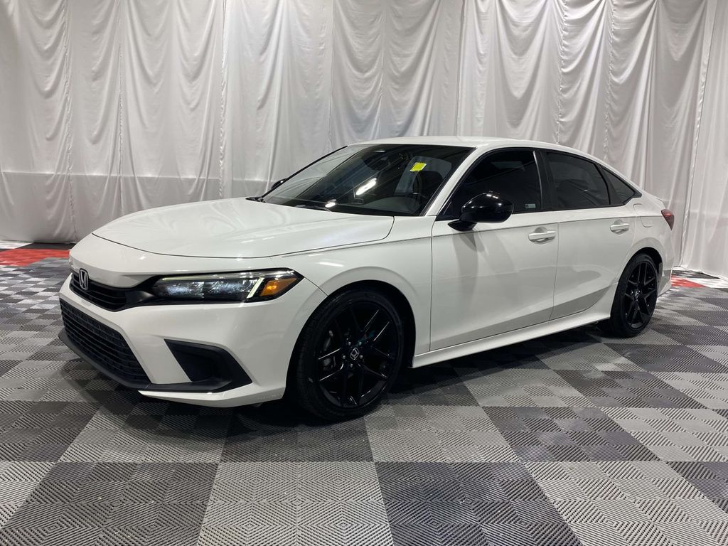 2023 Honda Civic Sport FWD Sedan Front-Wheel Drive Continuously Variable Transmission