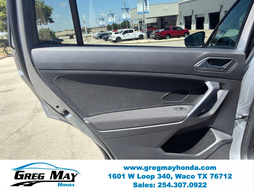 2021 Volkswagen Tiguan 2.0T S Silver at Greg May Honda