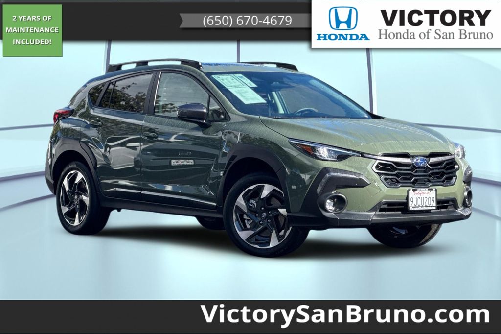 Alpine Green 2024 Subaru Crosstrek Limited AWD SUV / Crossover All-Wheel Drive Continuously Variable Transmission