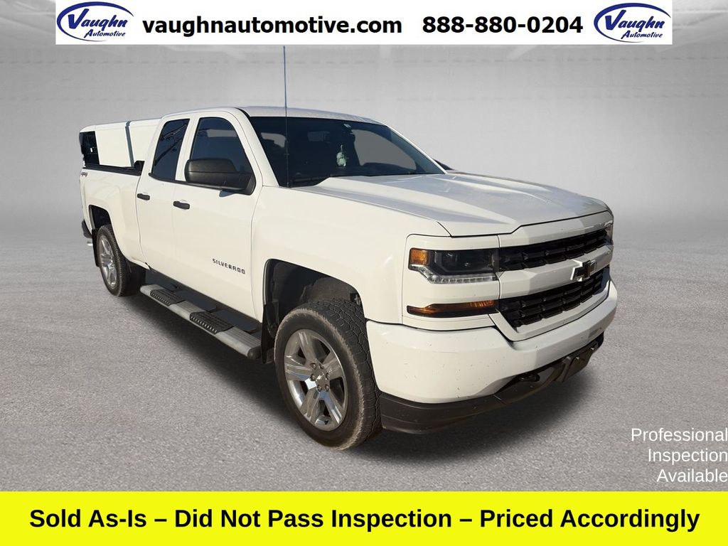 Summit White 2016 Chevrolet Silverado 1500 Pickup Truck Four-Wheel Drive 6-Speed Automatic Overdrive