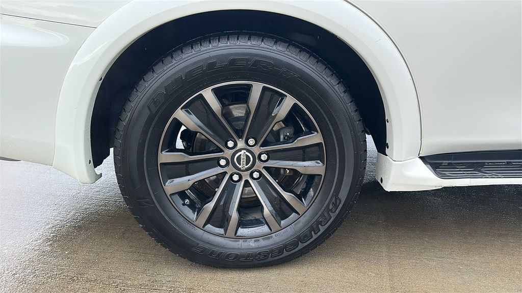 2020 Nissan Armada Platinum White at Cook Ford