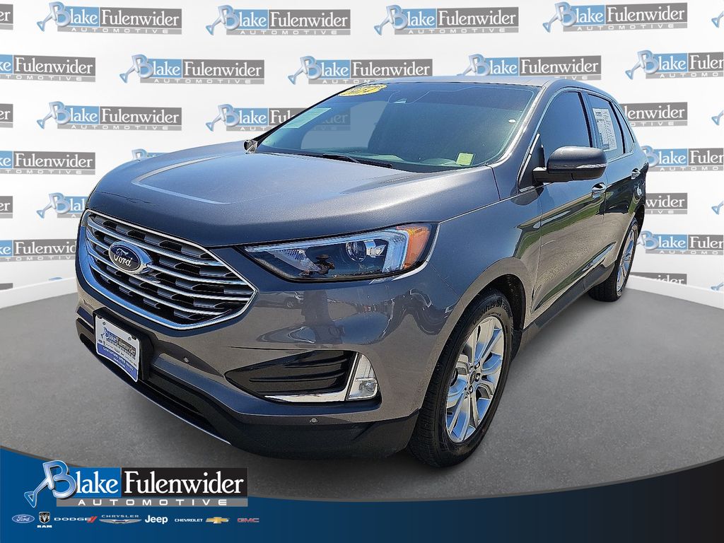 Gray Metallic 2024 Ford Edge SUV / Crossover All-Wheel Drive 8-Speed Automatic