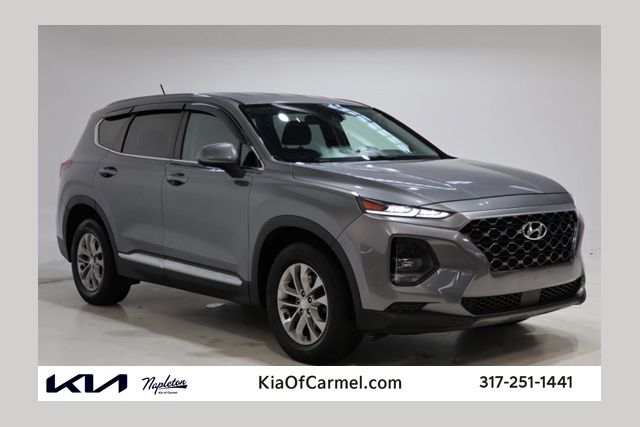 Machine Gray 2019 Hyundai Santa Fe 2.4L SE AWD SUV / Crossover All-Wheel Drive 8-Speed Automatic