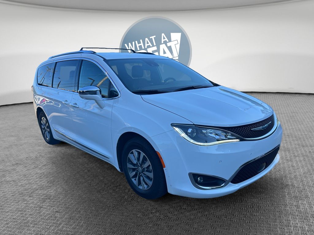 Bright White Clearcoat 2020 Chrysler Pacifica Hybrid Minivan Front-Wheel Drive Continuously Variable Transmission