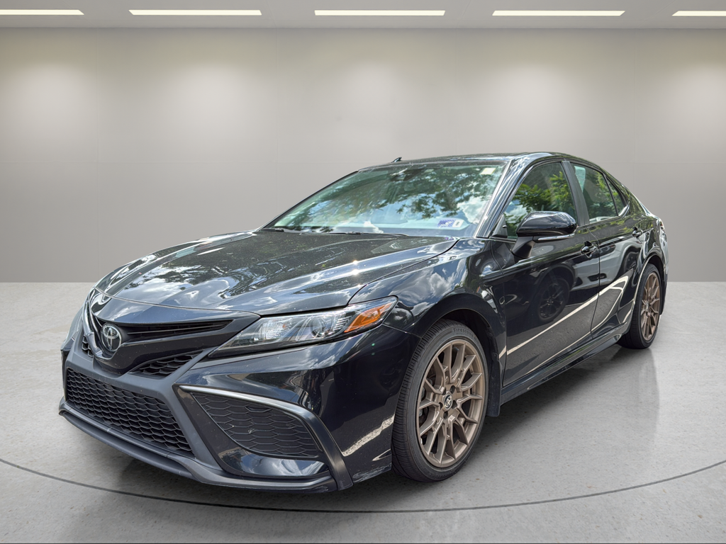 2024 Toyota Camry SE Nightshade Black at Sutliff Volkswagen