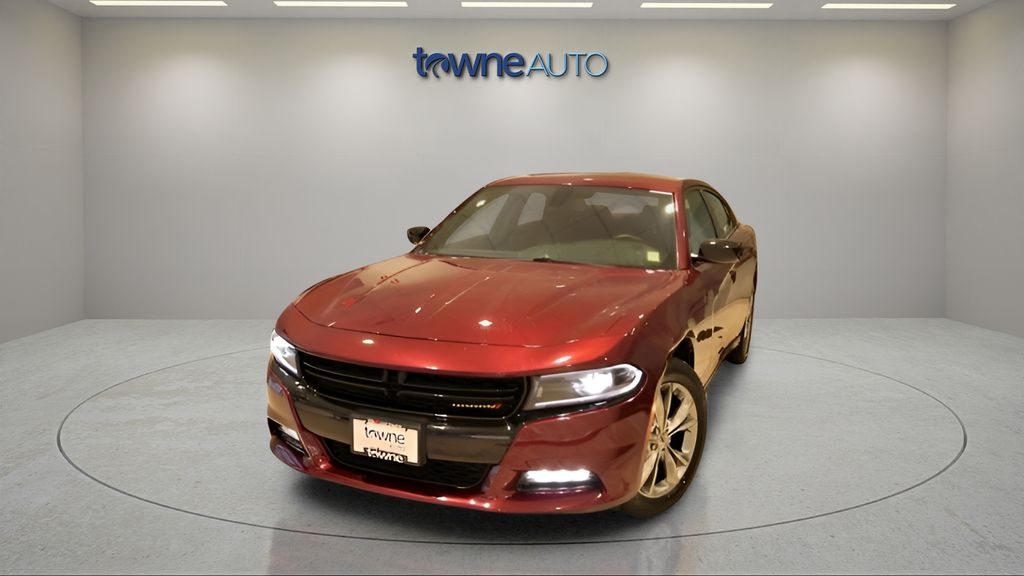 Octane Red Pearlcoat 2023 Dodge Charger SXT AWD Sedan All-Wheel Drive 8-Speed Automatic
