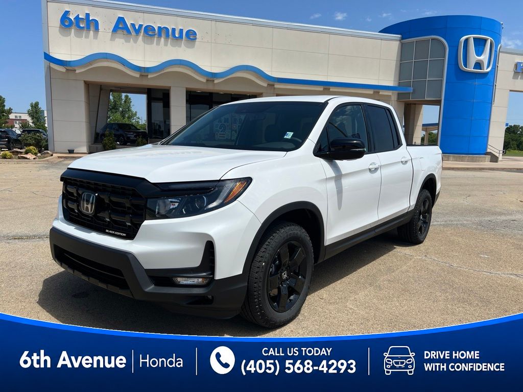 Platinum White Pearl 2026 Honda Ridgeline Pickup Truck All-Wheel Drive 9-Speed Automatic