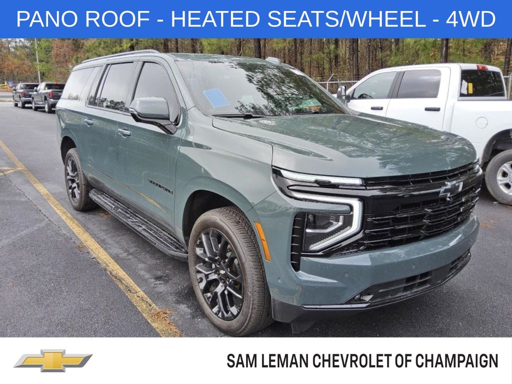 Cypress Gray 2025 Chevrolet Suburban RST 4WD SUV / Crossover Four-Wheel Drive Automatic