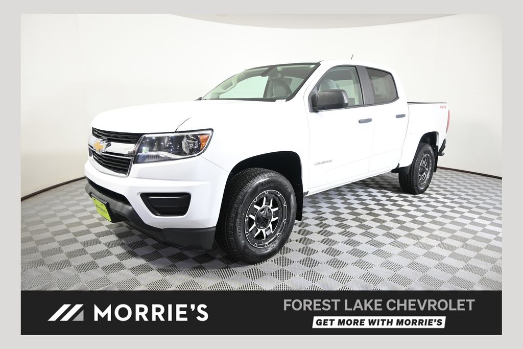 Summit White 2016 Chevrolet Colorado Pickup Truck Four-Wheel Drive 6-Speed Automatic