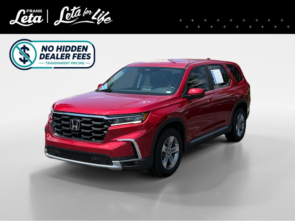 Red 2025 Honda Pilot SUV / Crossover All-Wheel Drive Automatic