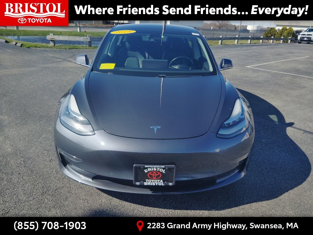 Used 2018 Tesla Model 3 Long Range Dual Motor with VIN 5YJ3E1EB2JF065966 for sale in Swansea, MA