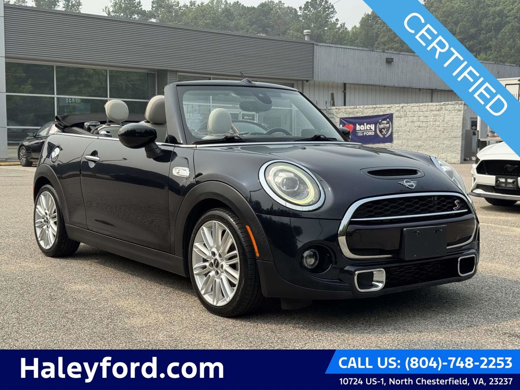 Black Metallic 2020 MINI Cooper Convertible Front-Wheel Drive Automatic