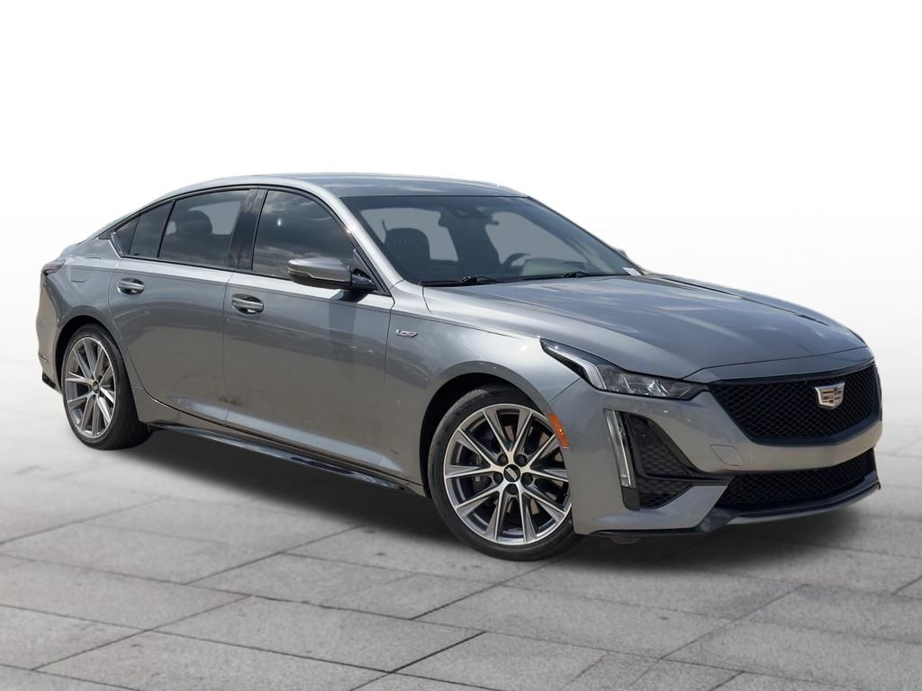 Gray (Satin Steel Metallic) 2021 Cadillac CT5 Sedan Rear-Wheel Drive Automatic