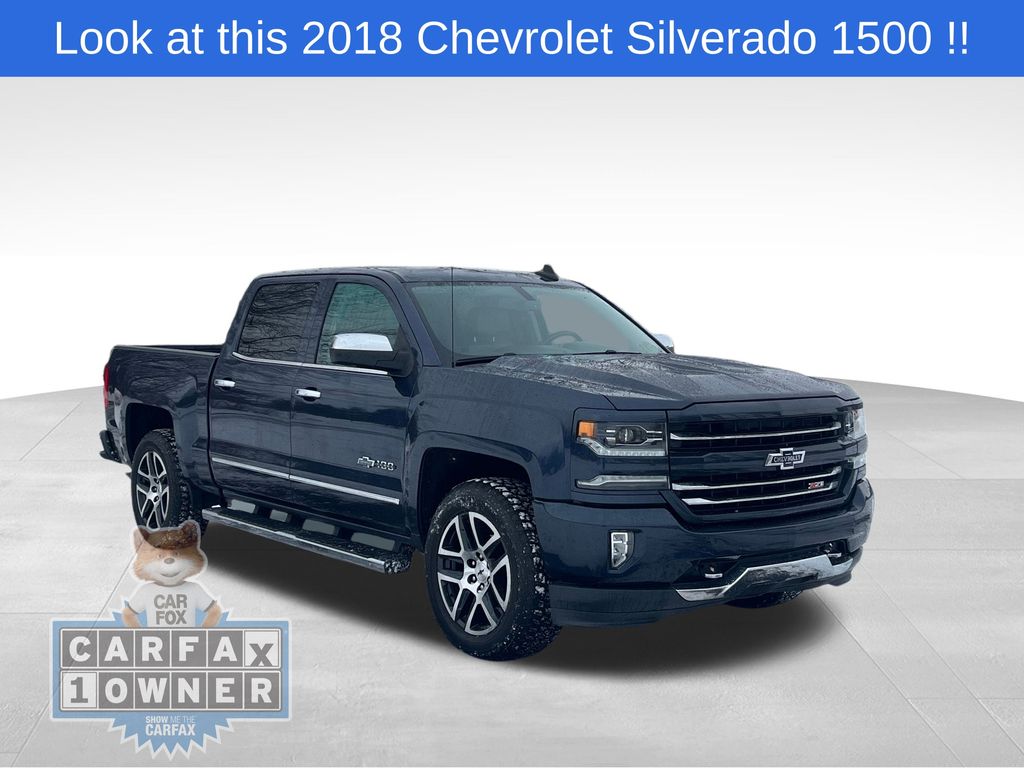 2018 Chevrolet Silverado 1500 LTZ Crew Cab 4WD