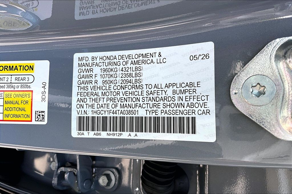 New 2026 Honda Accord Sedan Sedan