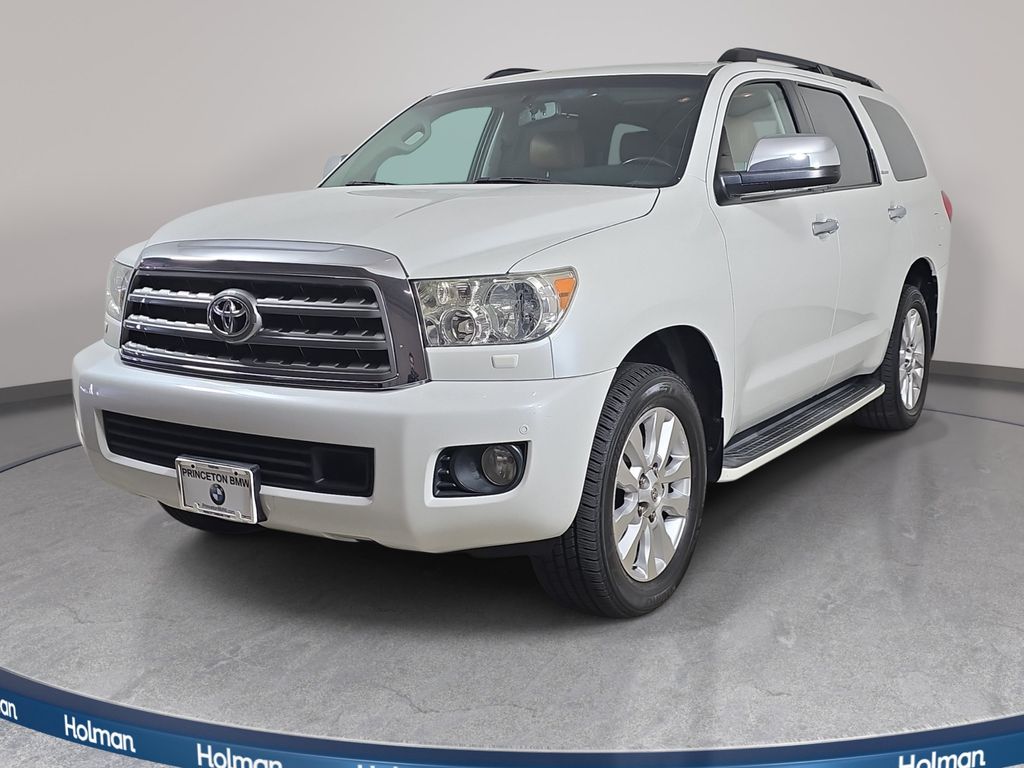 White (Blizzard Pearl) 2016 Toyota Sequoia SUV / Crossover Four-Wheel Drive 6-Speed Automatic