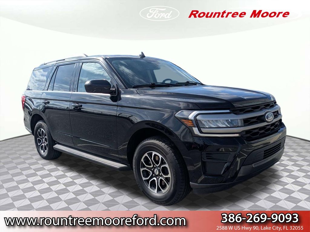 Black Metallic 2024 Ford Expedition XLT 4WD SUV / Crossover Four-Wheel Drive Automatic