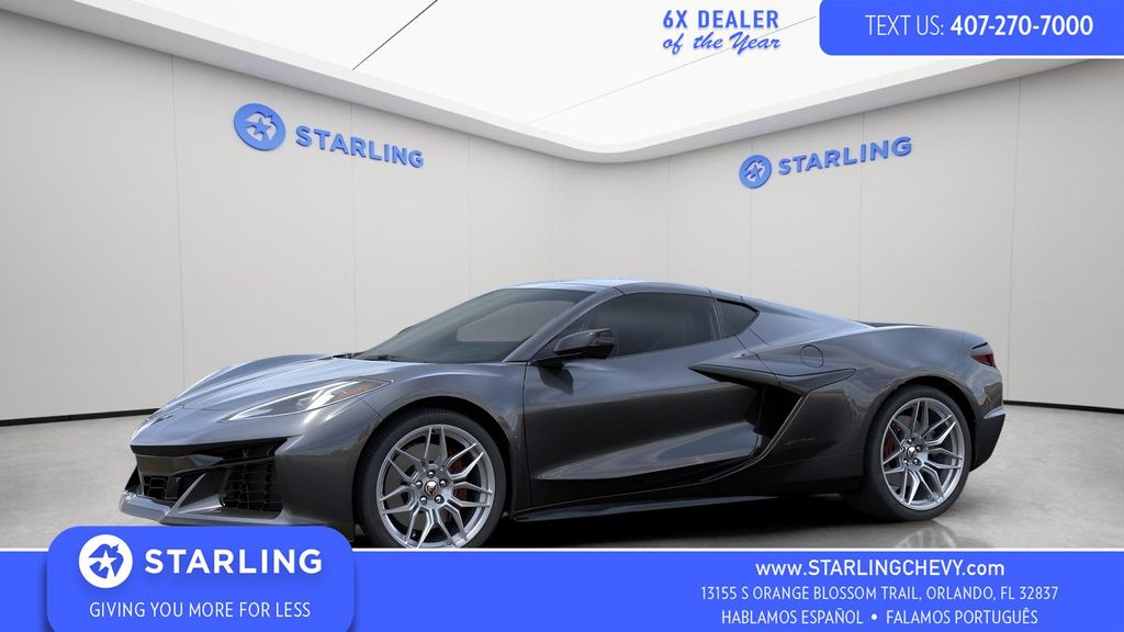 Pitch Gray Metallic 2027 Chevrolet Corvette Coupe Rear-Wheel Drive 8-Speed Dual Clutch