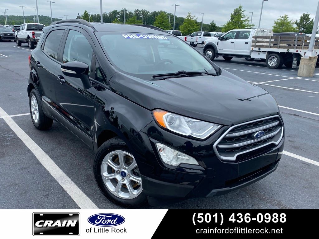 Shadow Black 2021 Ford EcoSport SE FWD SUV / Crossover Front-Wheel Drive 6-Speed Automatic