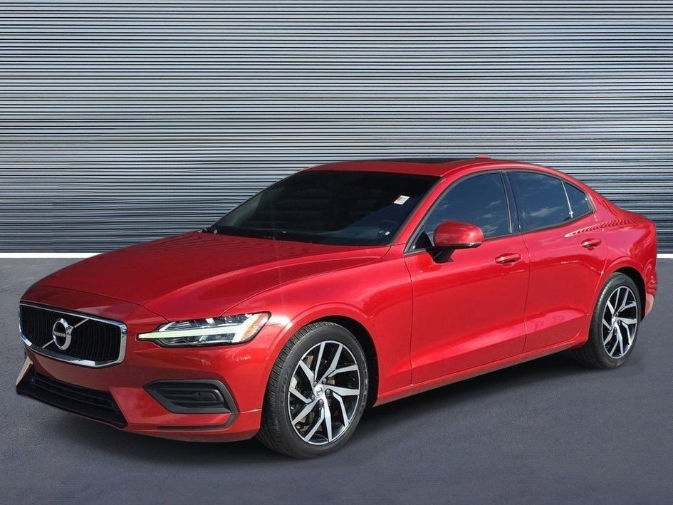 Fusion Red Metallic 2020 Volvo S60 T5 Momentum FWD Sedan Front-Wheel Drive Automatic