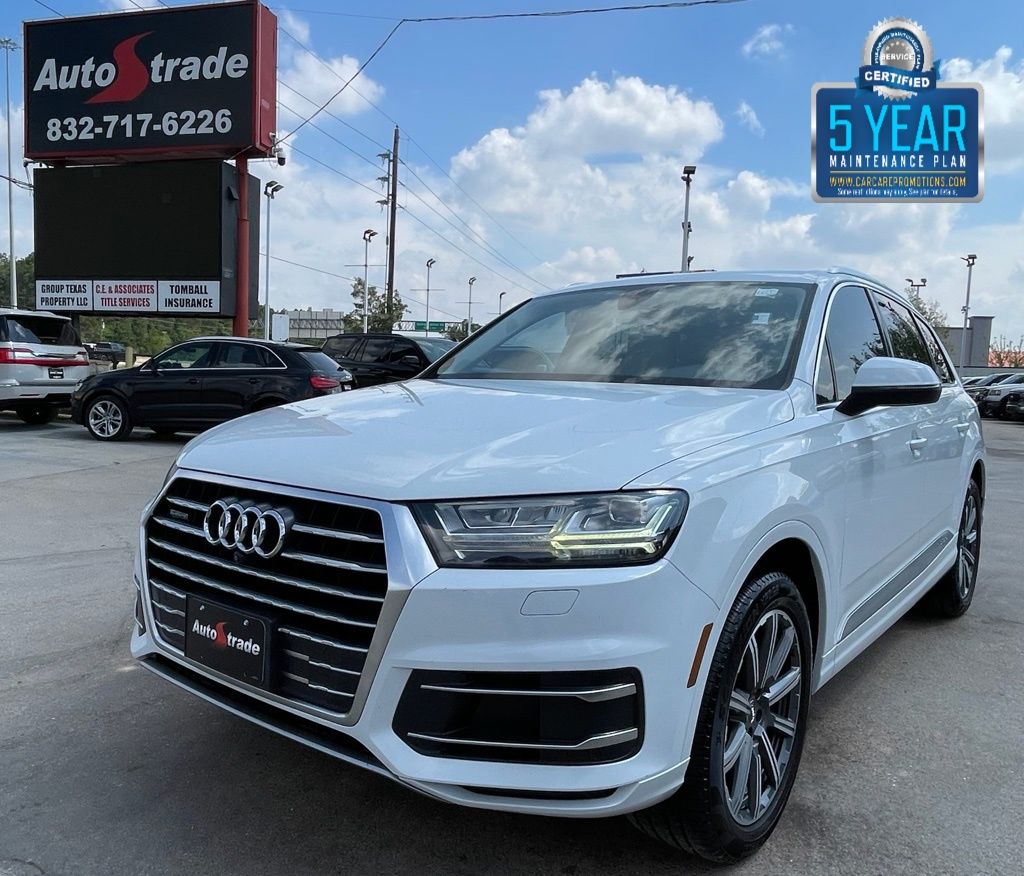 2017 Audi Q7 2.0T Premium Plus White at Autostrade