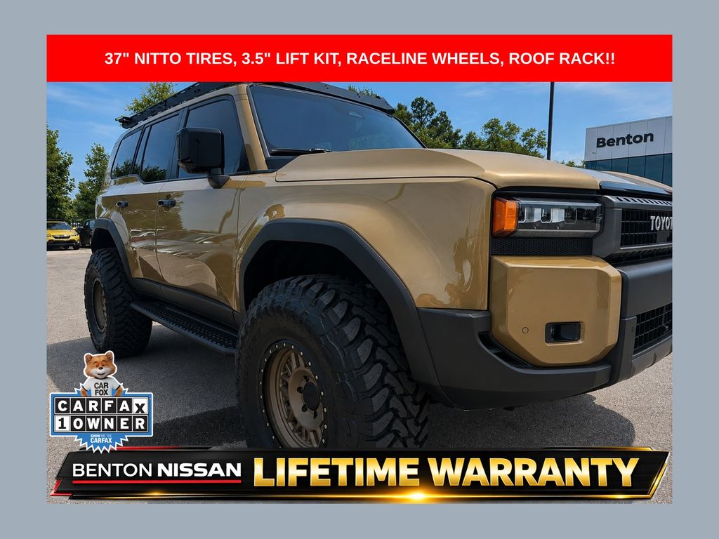 Trail Dust/Gray Scape Roof 2026 Toyota Land Cruiser SUV / Crossover Four-Wheel Drive 8-Speed Automatic