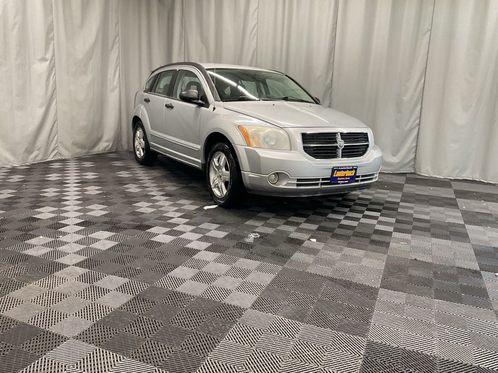 Bright Silver Metallic 2007 Dodge Caliber Hatchback Front-Wheel Drive Continuously Variable Transmission