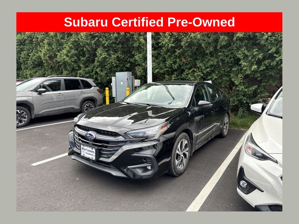 Crystal Black Silica 2025 Subaru Legacy Sedan All-Wheel Drive Continuously Variable Transmission