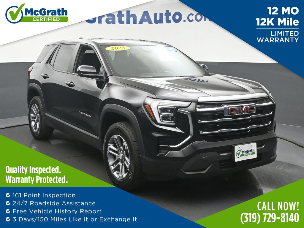 Black (Ebony Twilight Metallic) 2025 GMC Terrain SUV / Crossover Four-Wheel Drive 8-Speed Automatic Overdrive