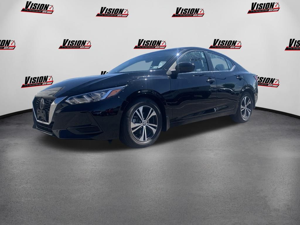 Super Black 2023 Nissan Sentra Sedan Front-Wheel Drive Continuously Variable Transmission