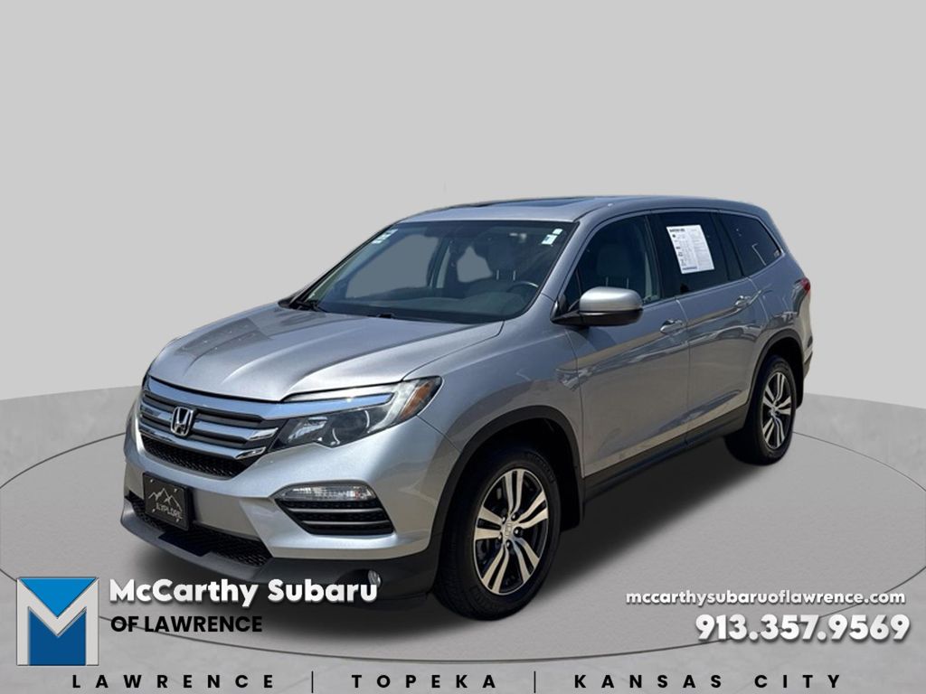 Lunar Silver Metallic 2018 Honda Pilot SUV / Crossover All-Wheel Drive 6-Speed Automatic