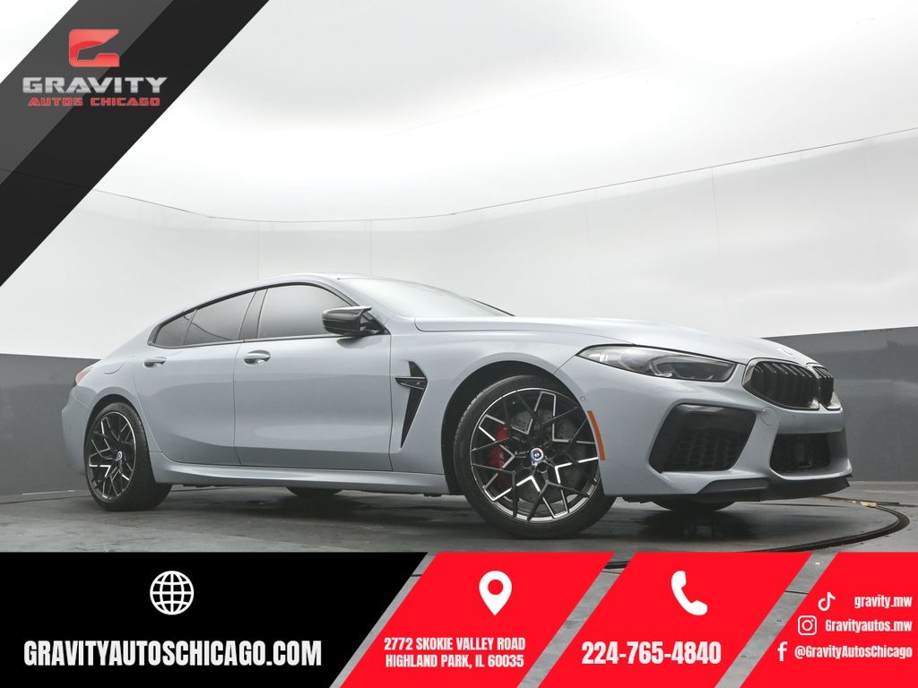 Brooklyn Gray Metallic 2023 BMW M8 Sedan All-Wheel Drive 8-Speed Automatic