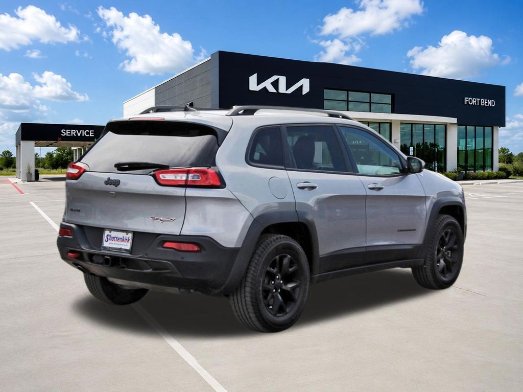 2018 Jeep Cherokee Trailhawk Silver at AutoSavvy Houston Northwest