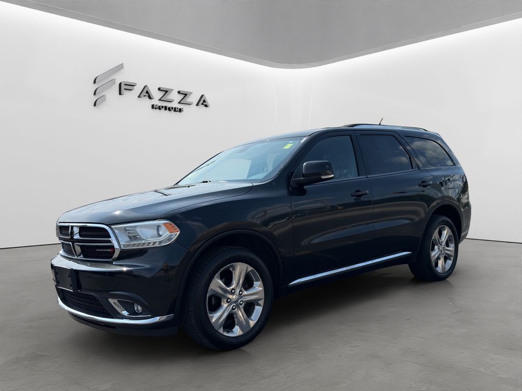 Brilliant Black Crystal Pearlcoat 2015 Dodge Durango SUV / Crossover All-Wheel Drive 8-Speed Automatic
