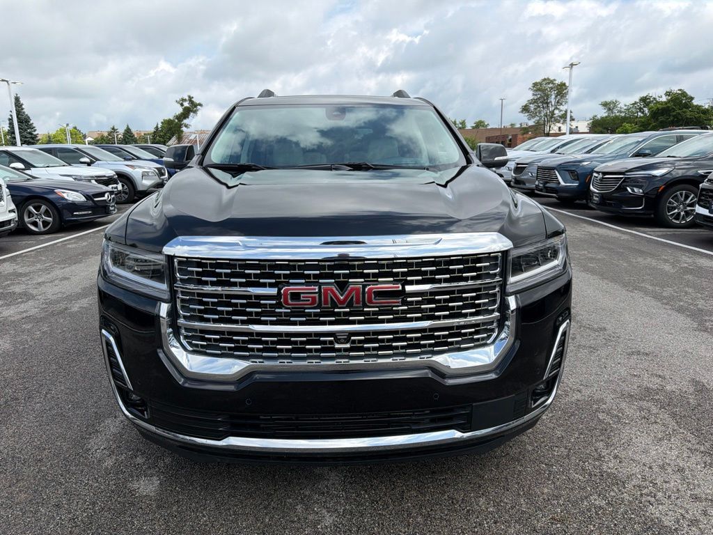 Black (Ebony Twilight Metallic) 2023 GMC Acadia Denali AWD SUV / Crossover Four-Wheel Drive 9-Speed Automatic