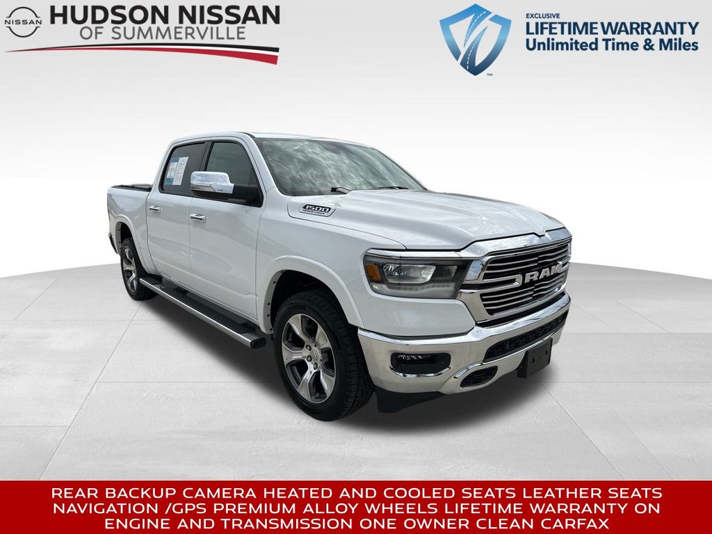 2021 Bright White Clearcoat Ram 1500 Laramie Truck