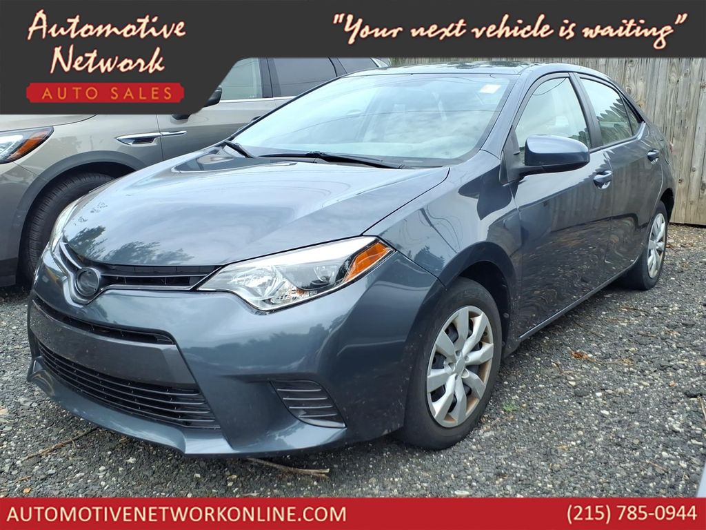 Slate Metallic 2016 Toyota Corolla Sedan Front-Wheel Drive Continuously Variable Transmission
